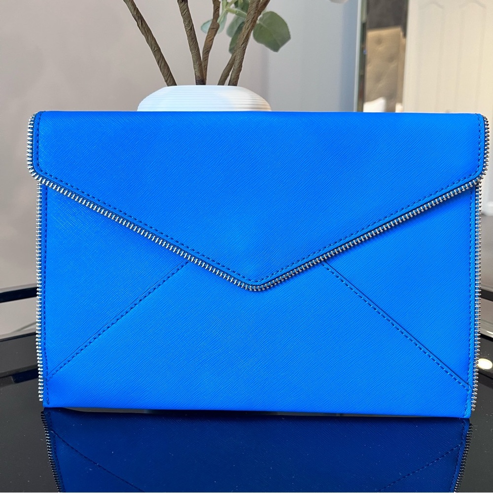Rebecca Minkoff Blue Envelope Clutch